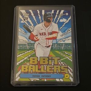Topps Roman Anthony 8-Bit Ballers Card - Boston Red Sox